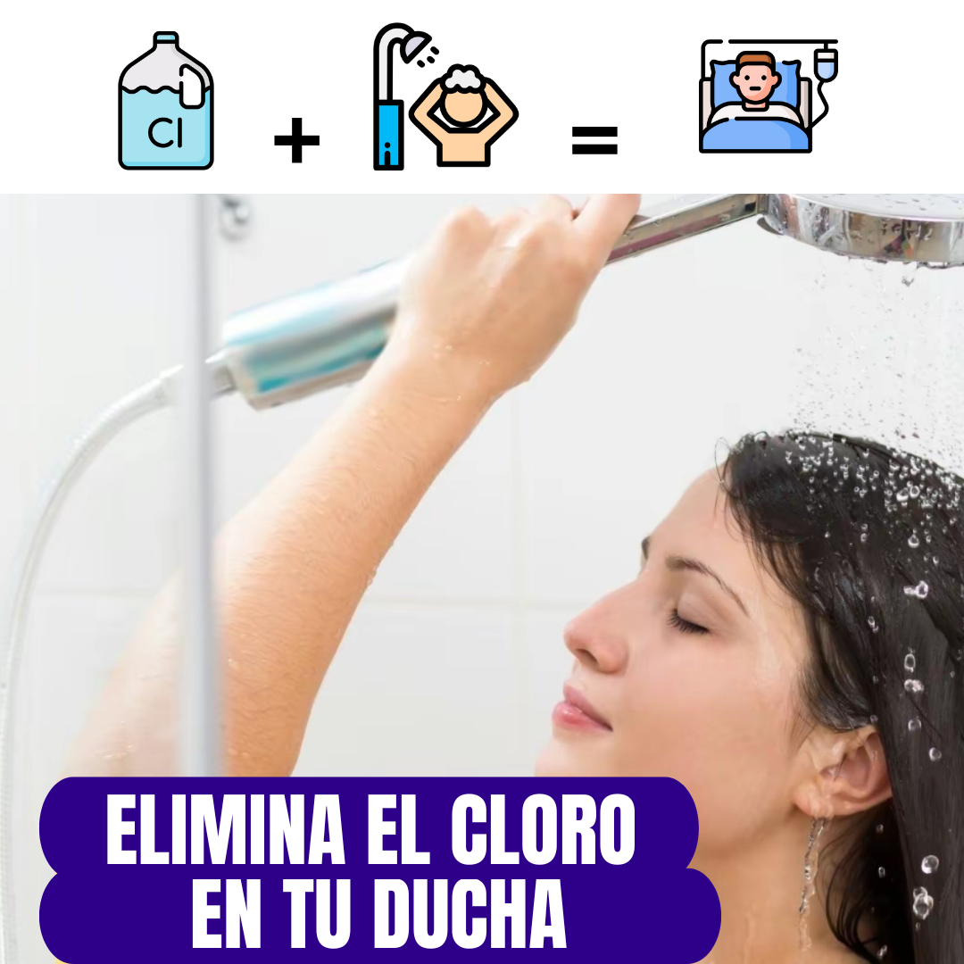 FILTRO DE DUCHA 15 ETAPAS  + 1 REPUESTO