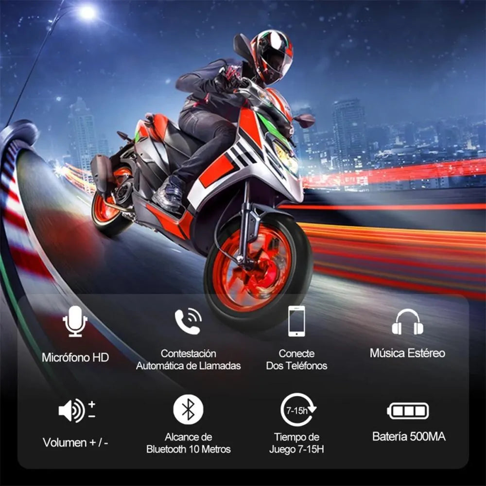 INTERCOMUNICADOR PARA MOTOS