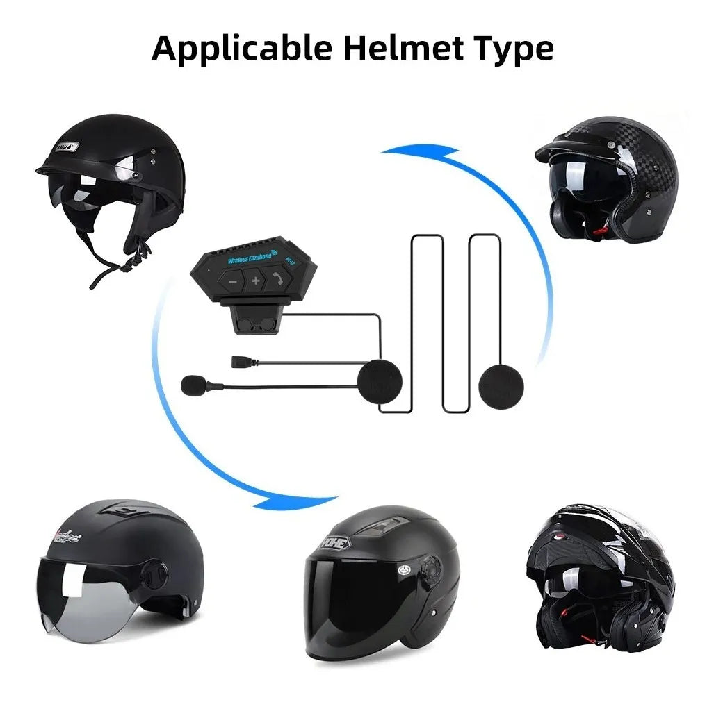INTERCOMUNICADOR PARA MOTOS